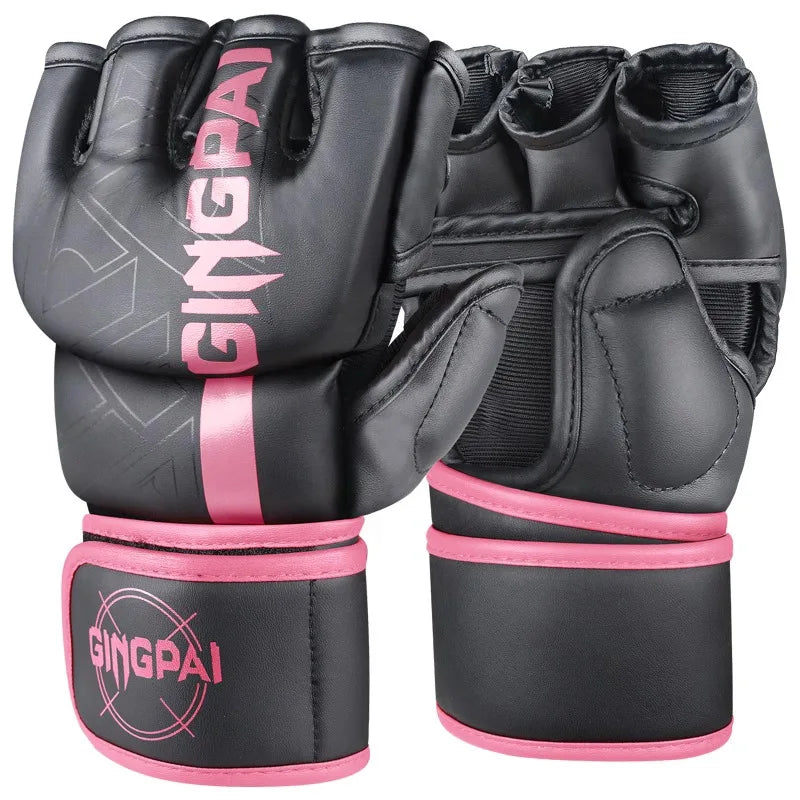 MMA Gloves Sparring Gloves Men Women Training Professional MMA Fighting Boxing Gloves Sanda Free Fighting