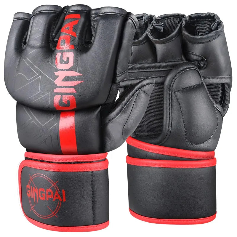 MMA Gloves Sparring Gloves Men Women Training Professional MMA Fighting Boxing Gloves Sanda Free Fighting