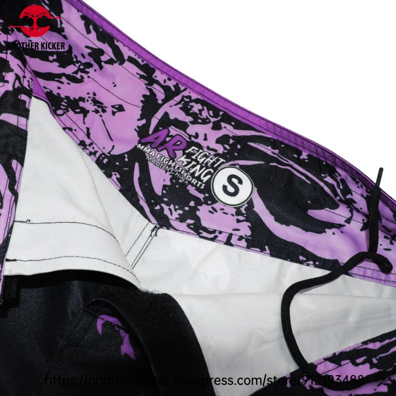 MMA Shorts Tiger Sublimated Muay Thai Boxing Fight Shorts for Men BJJ Jiu-Jitsu Muay Thai Crossfit Grappling Kickboxing Pants