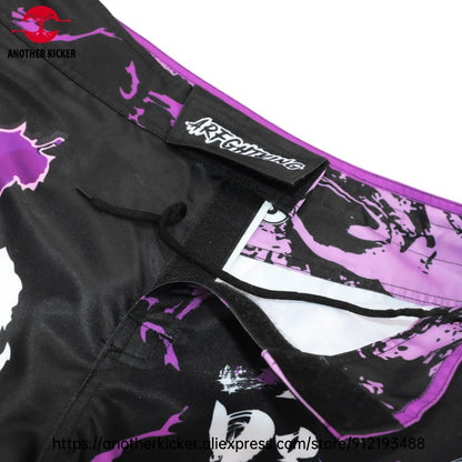 MMA Shorts Tiger Sublimated Muay Thai Boxing Fight Shorts for Men BJJ Jiu-Jitsu Muay Thai Crossfit Grappling Kickboxing Pants