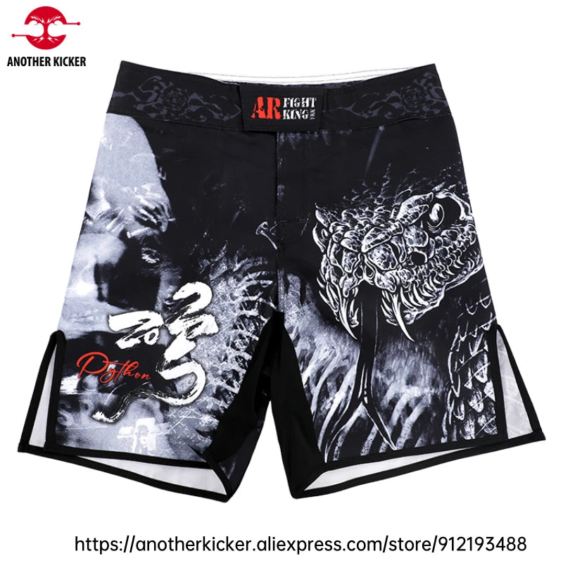 MMA Shorts Tiger Sublimated Muay Thai Boxing Fight Shorts for Men BJJ Jiu-Jitsu Muay Thai Crossfit Grappling Kickboxing Pants