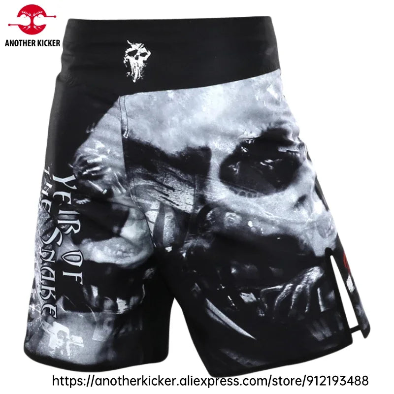 MMA Shorts Tiger Sublimated Muay Thai Boxing Fight Shorts for Men BJJ Jiu-Jitsu Muay Thai Crossfit Grappling Kickboxing Pants