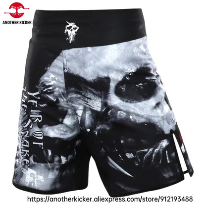 MMA Shorts Tiger Sublimated Muay Thai Boxing Fight Shorts for Men BJJ Jiu-Jitsu Muay Thai Crossfit Grappling Kickboxing Pants