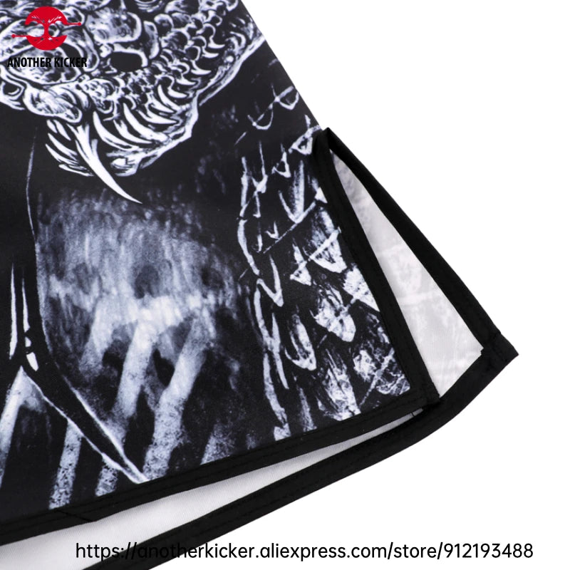 MMA Shorts Tiger Sublimated Muay Thai Boxing Fight Shorts for Men BJJ Jiu-Jitsu Muay Thai Crossfit Grappling Kickboxing Pants