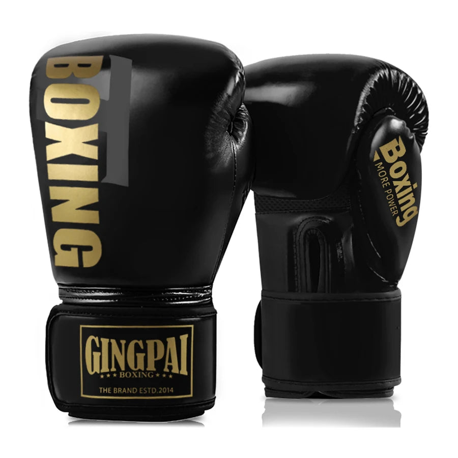 6-12oz Boxing gloves for adults children men women professional Muay Thai teenagers beginners boxing training equipment