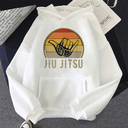 BJJ Vintage Hoodie  Graphic Streetwear Hoodie