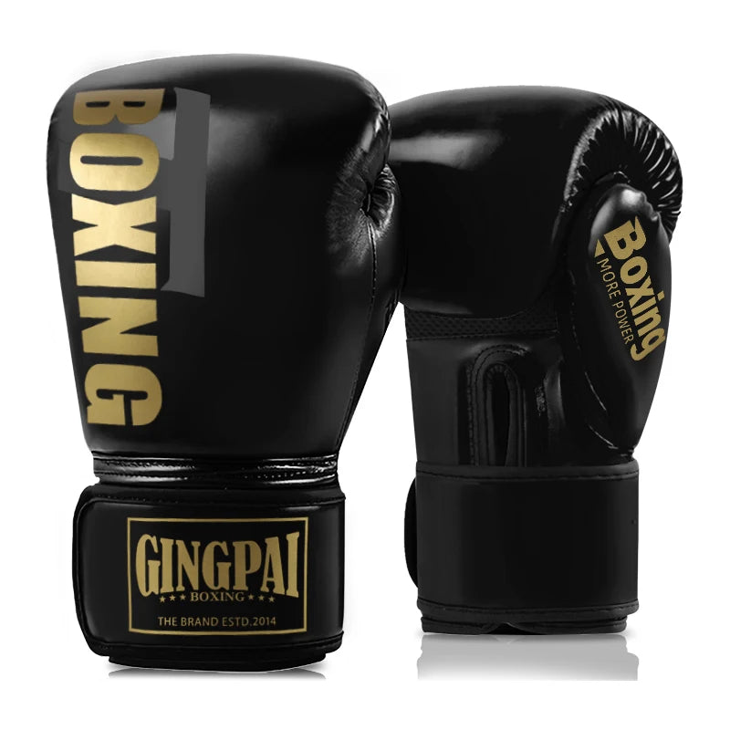 6-12oz Boxing gloves for adults children men women professional Muay Thai teenagers beginners boxing training equipment
