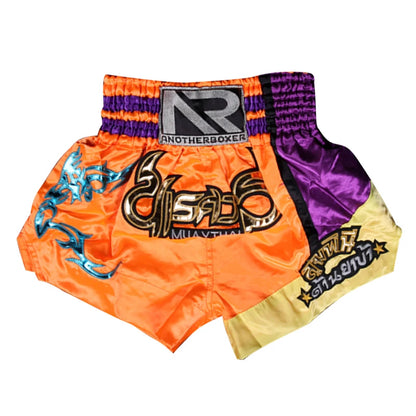 Muay Thai Shorts Kids Adults Thailand Embroidery Kickboxing Fight Kick Boxing Pants Martial Arts Grappling Sparring Uniform