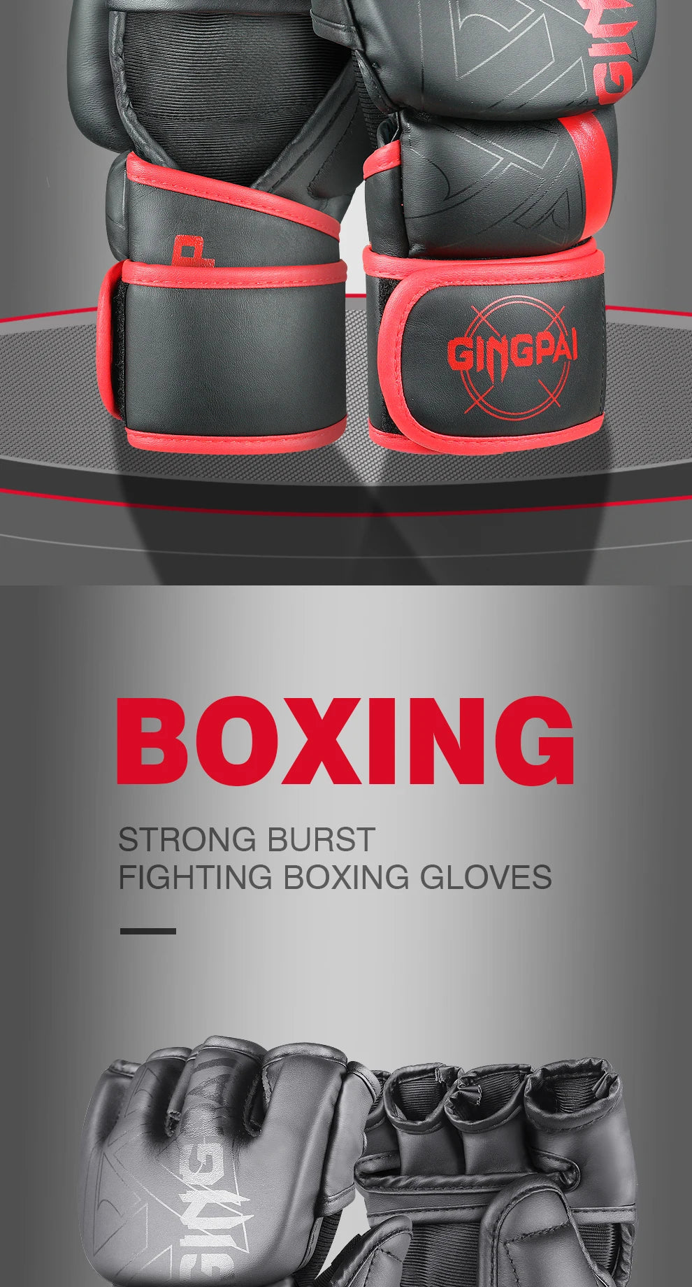 MMA Gloves Sparring Gloves Men Women Training Professional MMA Fighting Boxing Gloves Sanda Free Fighting