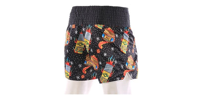 Muay Thai Shorts Kids Adults Thailand Embroidery Kickboxing Fight Kick Boxing Pants Martial Arts Grappling Sparring Uniform