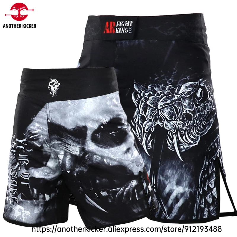 MMA Shorts Tiger Sublimated Muay Thai Boxing Fight Shorts for Men BJJ Jiu-Jitsu Muay Thai Crossfit Grappling Kickboxing Pants