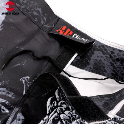 MMA Shorts Tiger Sublimated Muay Thai Boxing Fight Shorts for Men BJJ Jiu-Jitsu Muay Thai Crossfit Grappling Kickboxing Pants