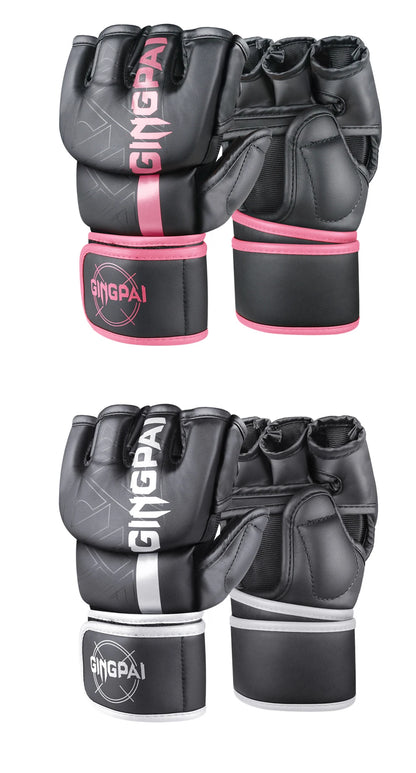 MMA Gloves Sparring Gloves Men Women Training Professional MMA Fighting Boxing Gloves Sanda Free Fighting