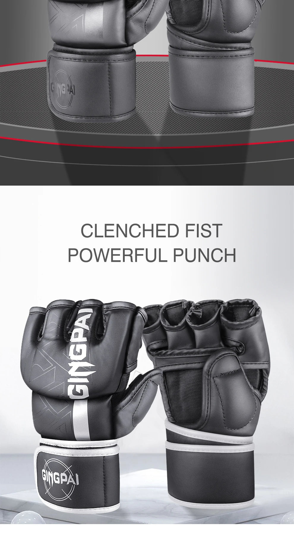 MMA Gloves Sparring Gloves Men Women Training Professional MMA Fighting Boxing Gloves Sanda Free Fighting