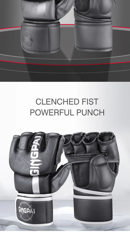 MMA Gloves Sparring Gloves Men Women Training Professional MMA Fighting Boxing Gloves Sanda Free Fighting