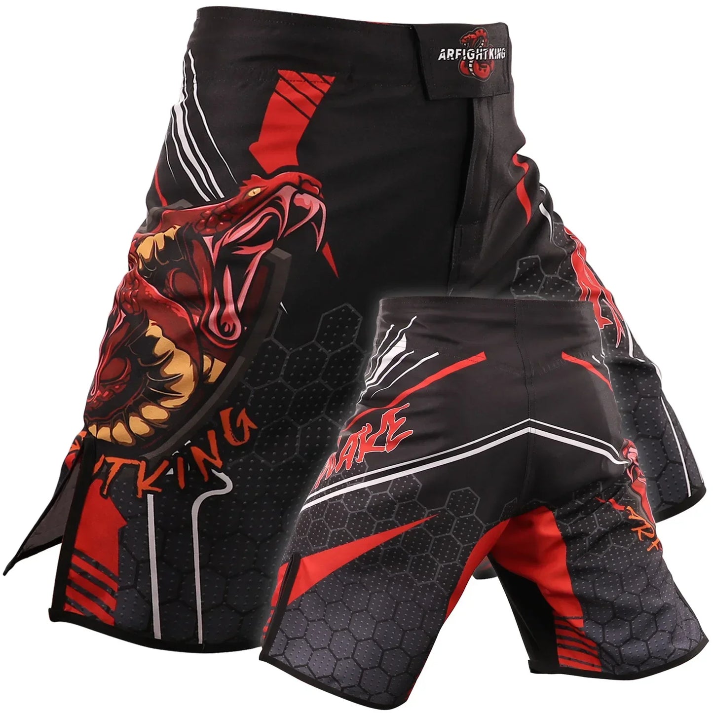 MMA Shorts Tiger Sublimated Muay Thai Boxing Fight Shorts for Men BJJ Jiu-Jitsu Muay Thai Crossfit Grappling Kickboxing Pants