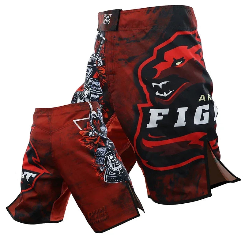 MMA Shorts Tiger Sublimated Muay Thai Boxing Fight Shorts for Men BJJ Jiu-Jitsu Muay Thai Crossfit Grappling Kickboxing Pants