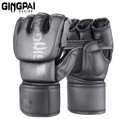 MMA Gloves Sparring Gloves Men Women Training Professional MMA Fighting Boxing Gloves Sanda Free Fighting