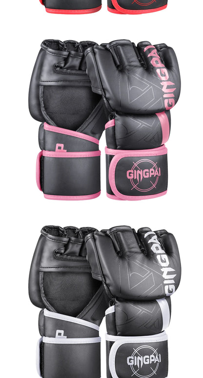 MMA Gloves Sparring Gloves Men Women Training Professional MMA Fighting Boxing Gloves Sanda Free Fighting