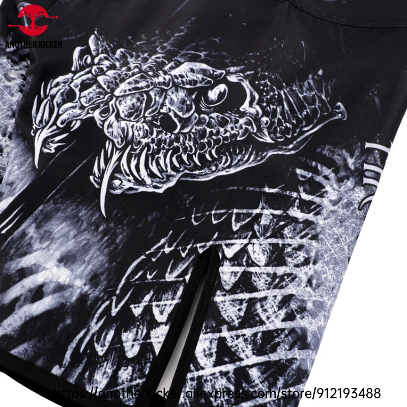MMA Shorts Tiger Sublimated Muay Thai Boxing Fight Shorts for Men BJJ Jiu-Jitsu Muay Thai Crossfit Grappling Kickboxing Pants